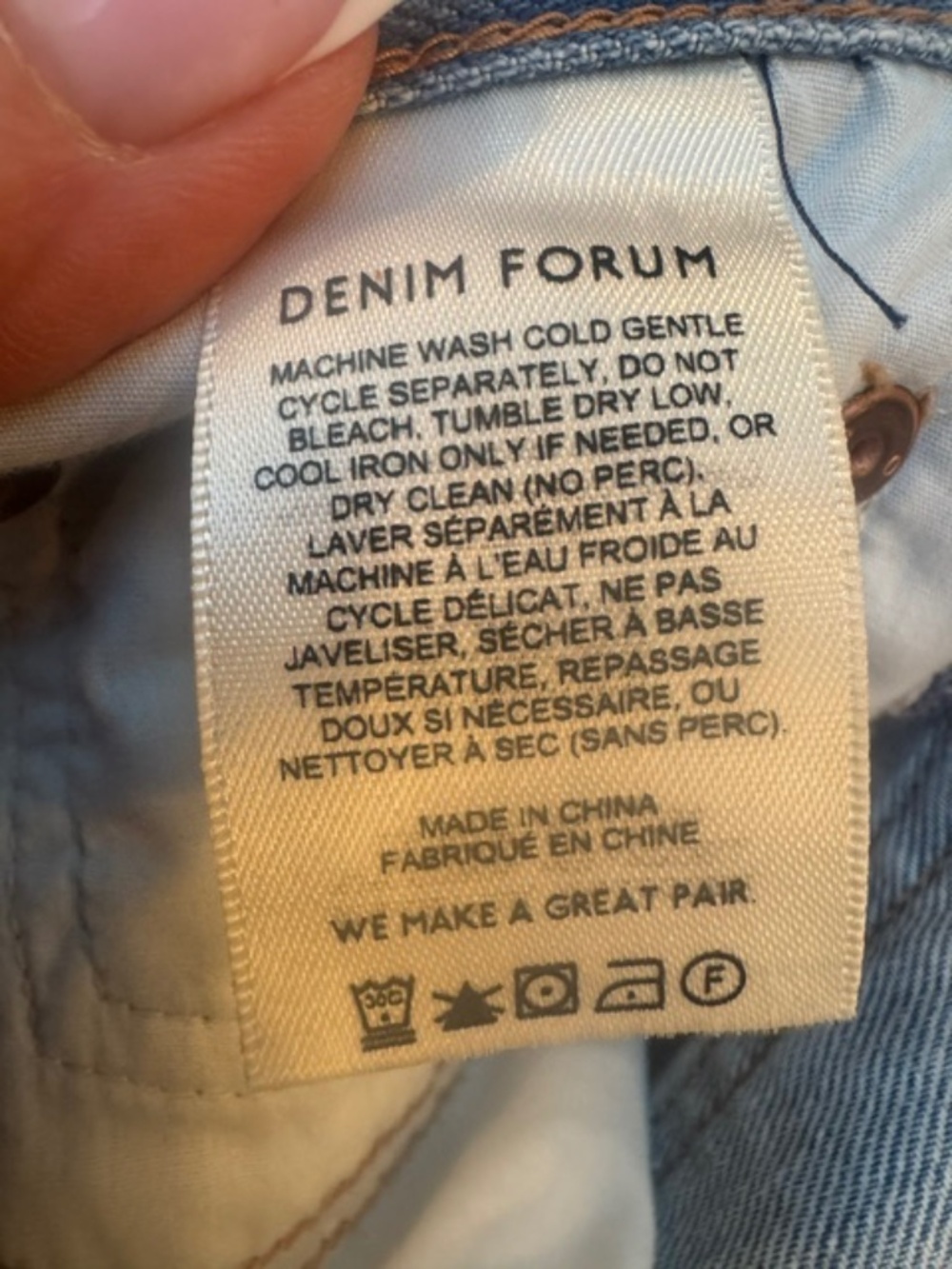 Denim Forum The 90's Lite Low-Rise Cargo, 26